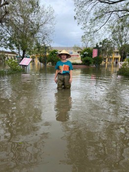 Tình hình ảnh hưởng bão số 10