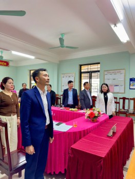 LỄ KẾT NẠP ĐẢNG VIÊN MỚI & TỔNG KẾT CHI BỘ NĂM 2025