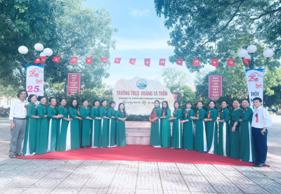 THCS HOÀNG TÁ THỐN – HÀNH TRÌNH KHẲNG ĐỊNH CHẤT LƯỢNG