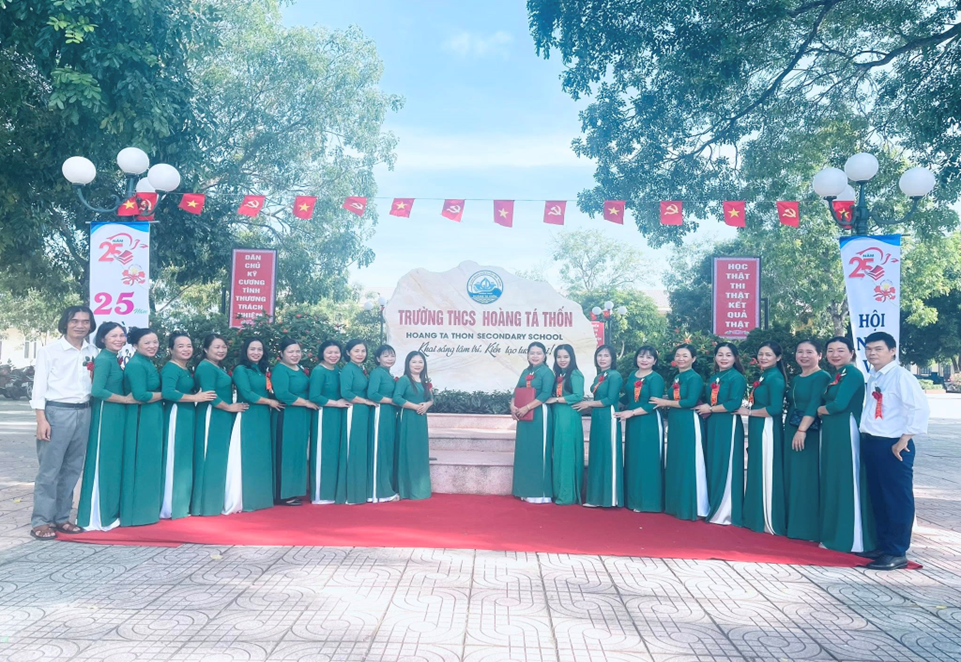 THCS HOÀNG TÁ THỐN – HÀNH TRÌNH KHẲNG ĐỊNH CHẤT LƯỢNG