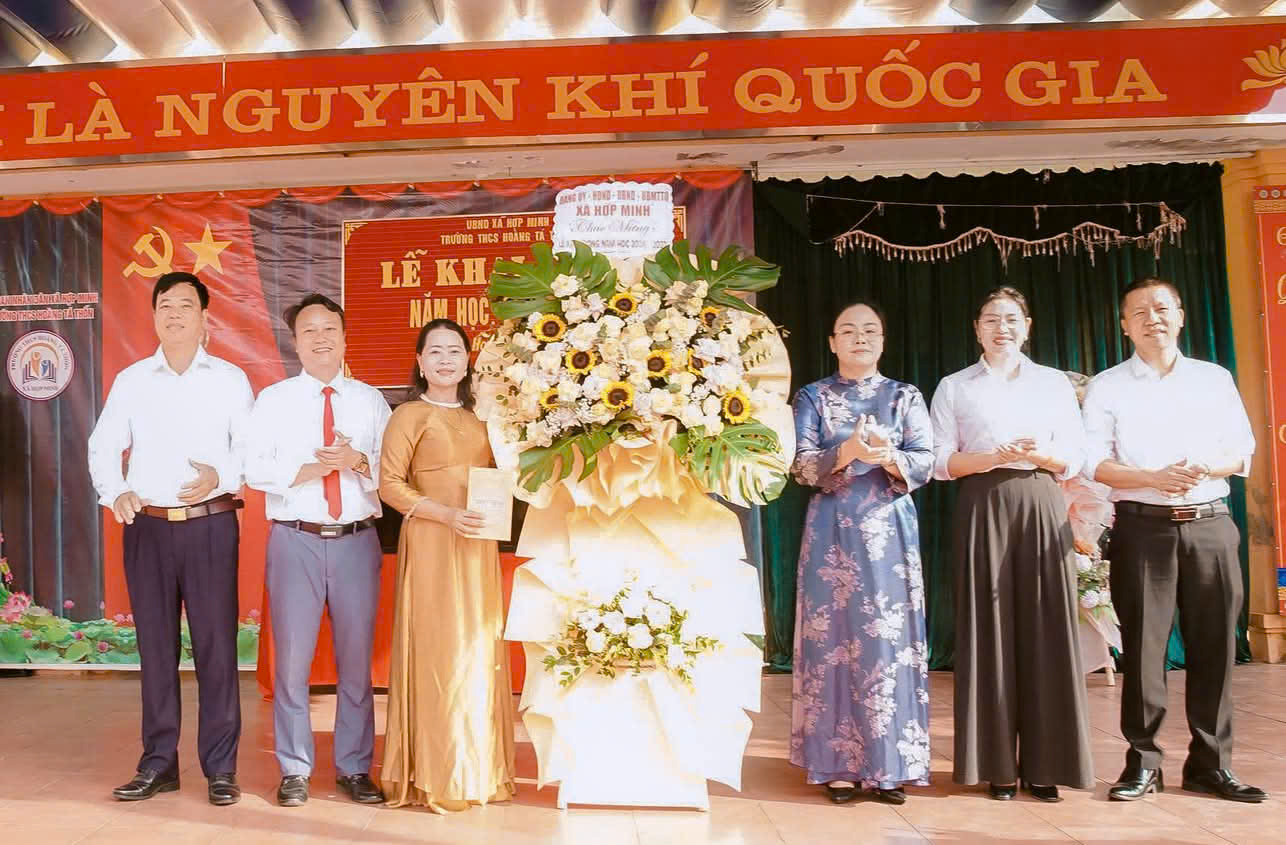 THCS HOÀNG TÁ THỐN – SỨC MẠNH HỘI TỤ, KHỞI ĐẦU MỘT CHẶNG ĐƯỜNG MỚI SAU SÁP NHẬP